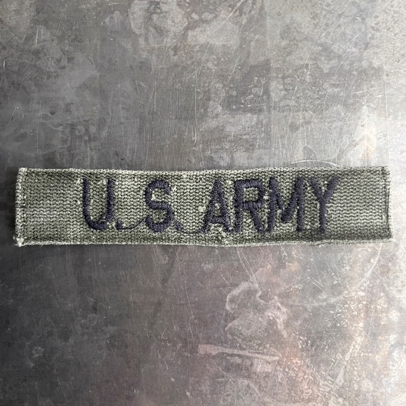 U.S. ARMY embroidered tape patch - Vintage - Picture 1 of 11